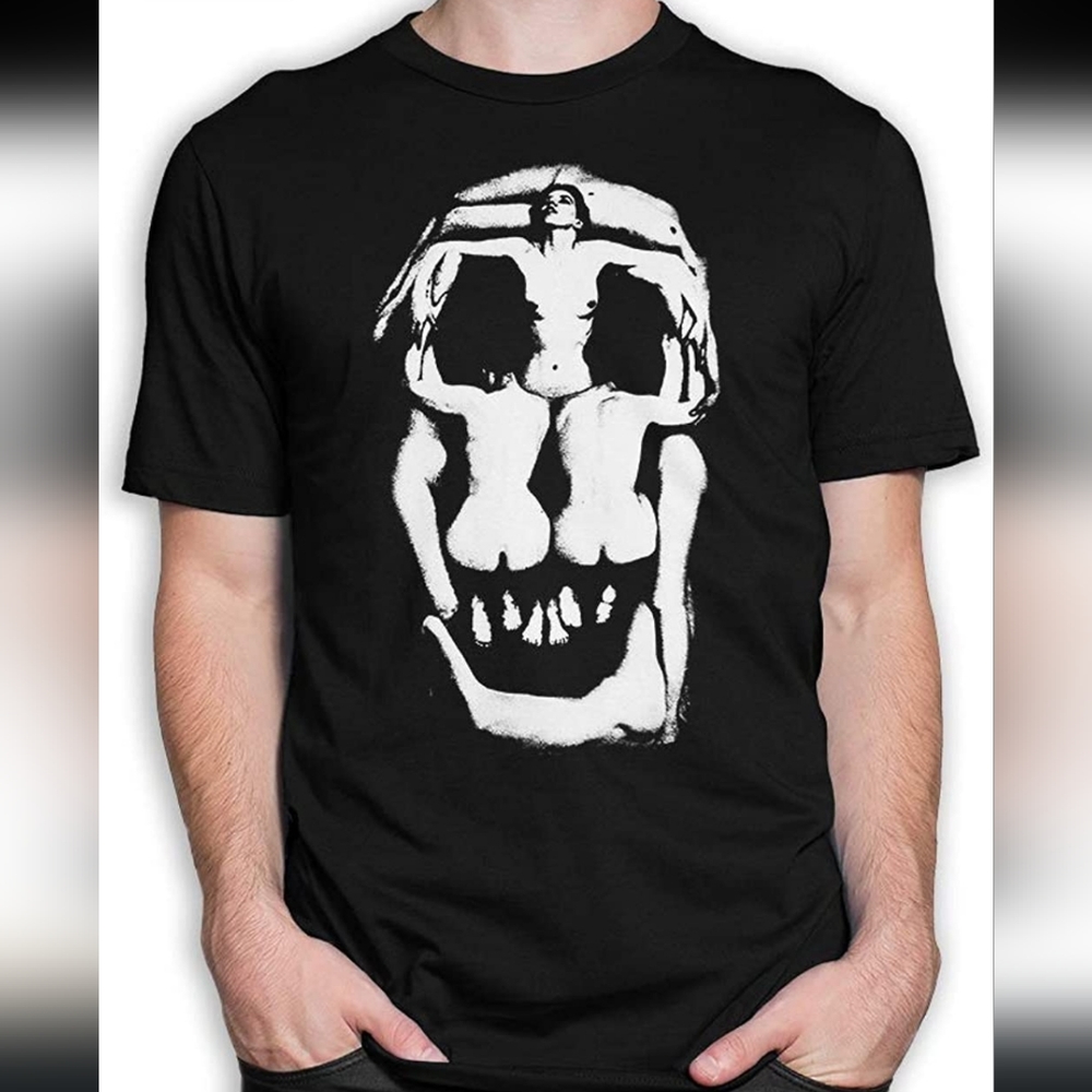Salvador Dali Skull Women In Voluptas Mors T-Shirt